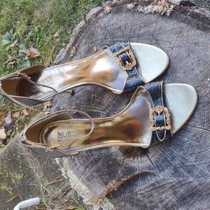 🏵️ Guess by Marciano snakeskin heels